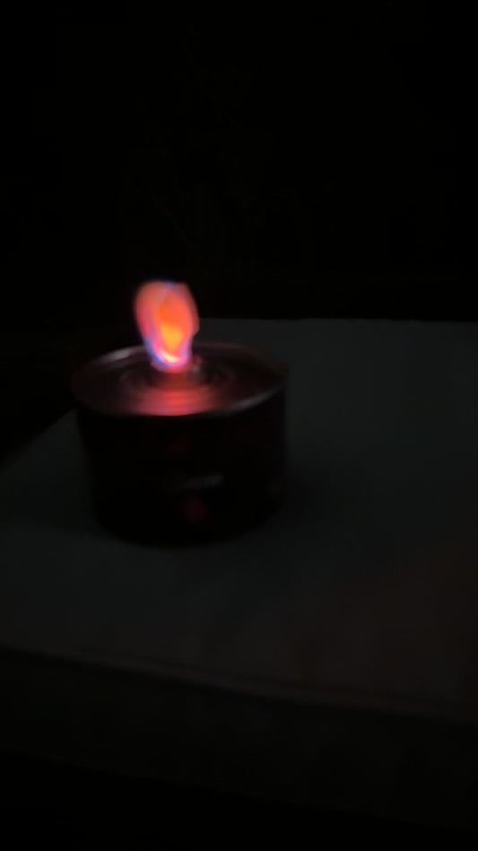 Sheena- Magenta Flame Candle